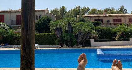 Ferienwohnung Mallorca mit Pool und Tennis, Meerblick, Josilo2