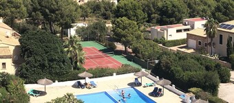 Ferienwohnung Mallorca mit Pool und Tennis, Meerblick, Josilo2