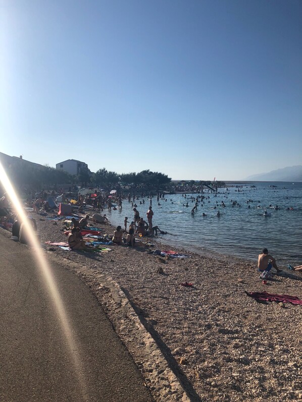 Studio, 1 Bedroom, Balcony | Beach - Villa ata Razanac - Studio Apartment St-a (Razanac)