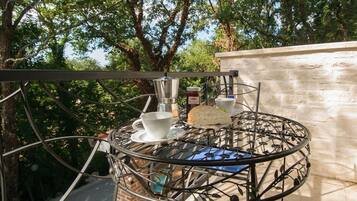 Villa, 4 chambres, fumeurs, piscine privée | Balcon