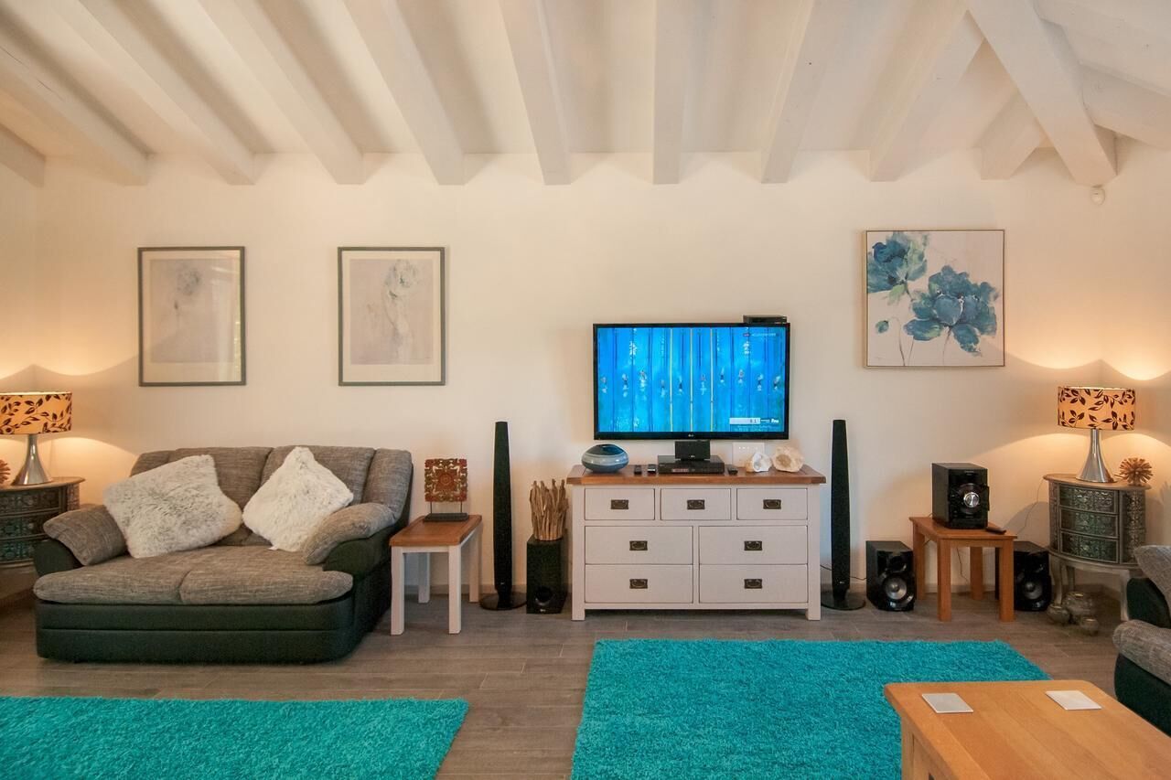 Villa, 4 camere da letto, fumatori, piscina privata | Lounge