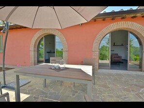 Apartment, 2 Schlafzimmer, Balkon, Gartenblick | Außenbereich