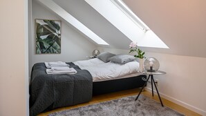 Leilighet, 3 soverom | 3 soverom og strykejern/-brett