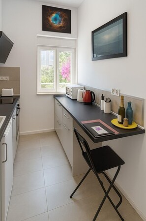 Studio, Multiple Bedrooms, Smoking, Patio | Room amenity