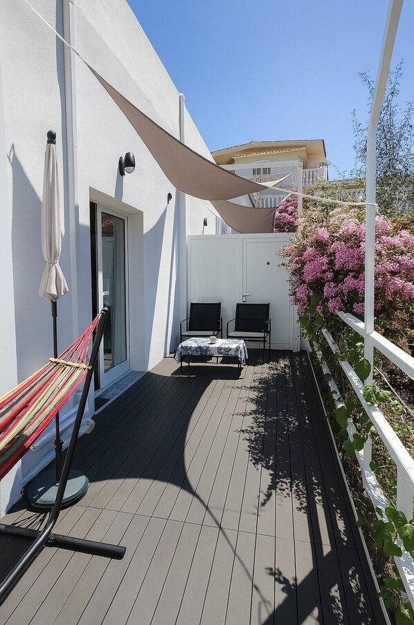 Studio, Mehrere Schlafzimmer, Raucher, Terrasse | Balkon