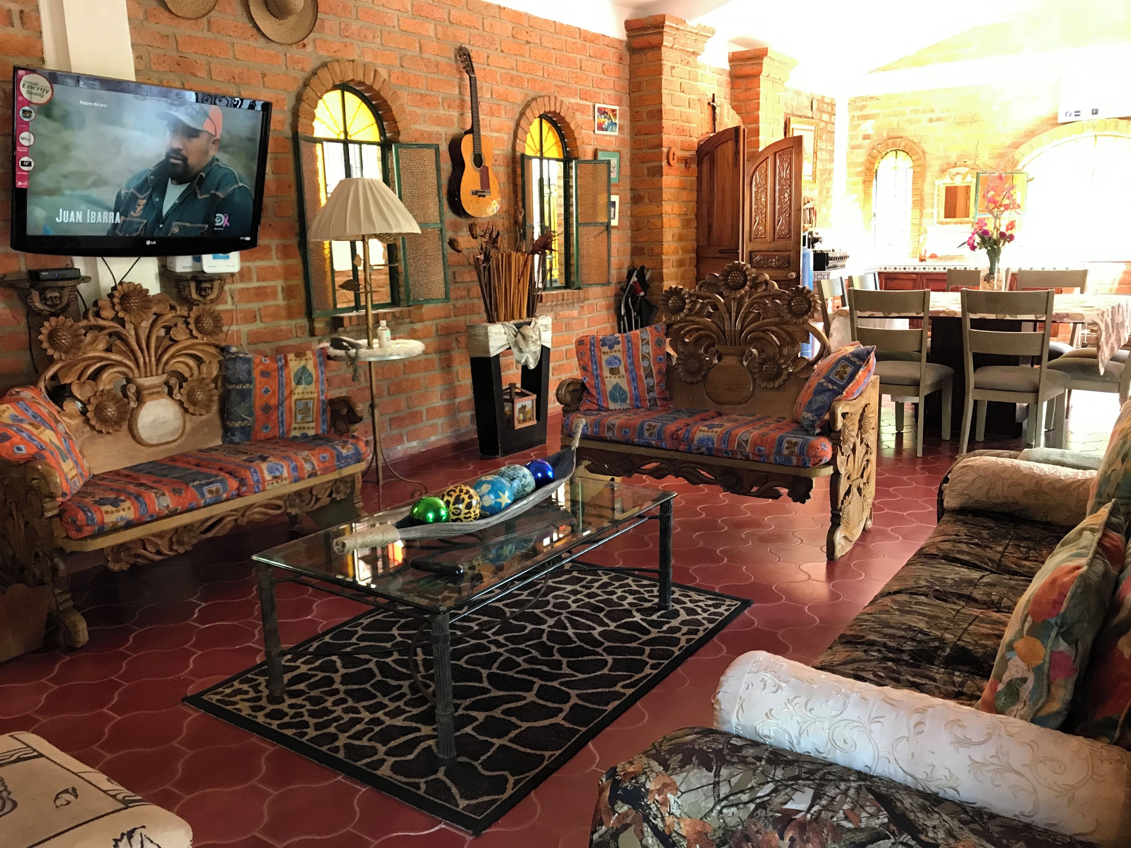 Casa, 2 habitaciones, para fumadores, balcón | Área de sala de estar