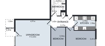 Bright 2-bedroom Apartment in the Family-friendly Suburbs of Copenhagen