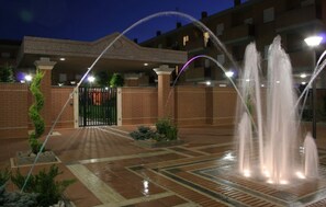 Departamento, 1 habitación, con acceso para personas discapacitadas, balcón | Jardín