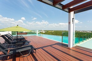 Departamento, 2 habitaciones, Terraza | Alberca | Alberca al aire libre 