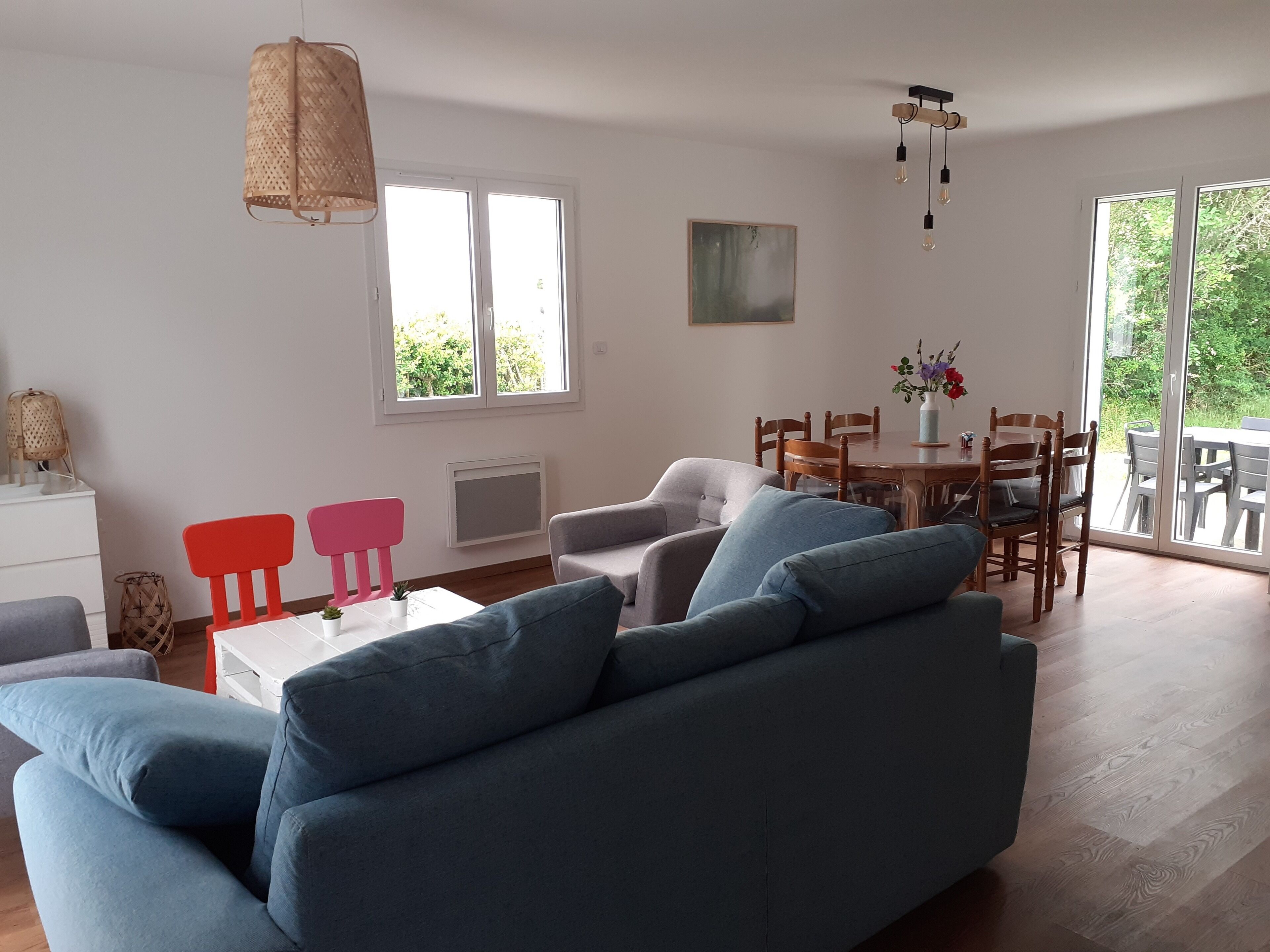 New holiday home in a quiet area