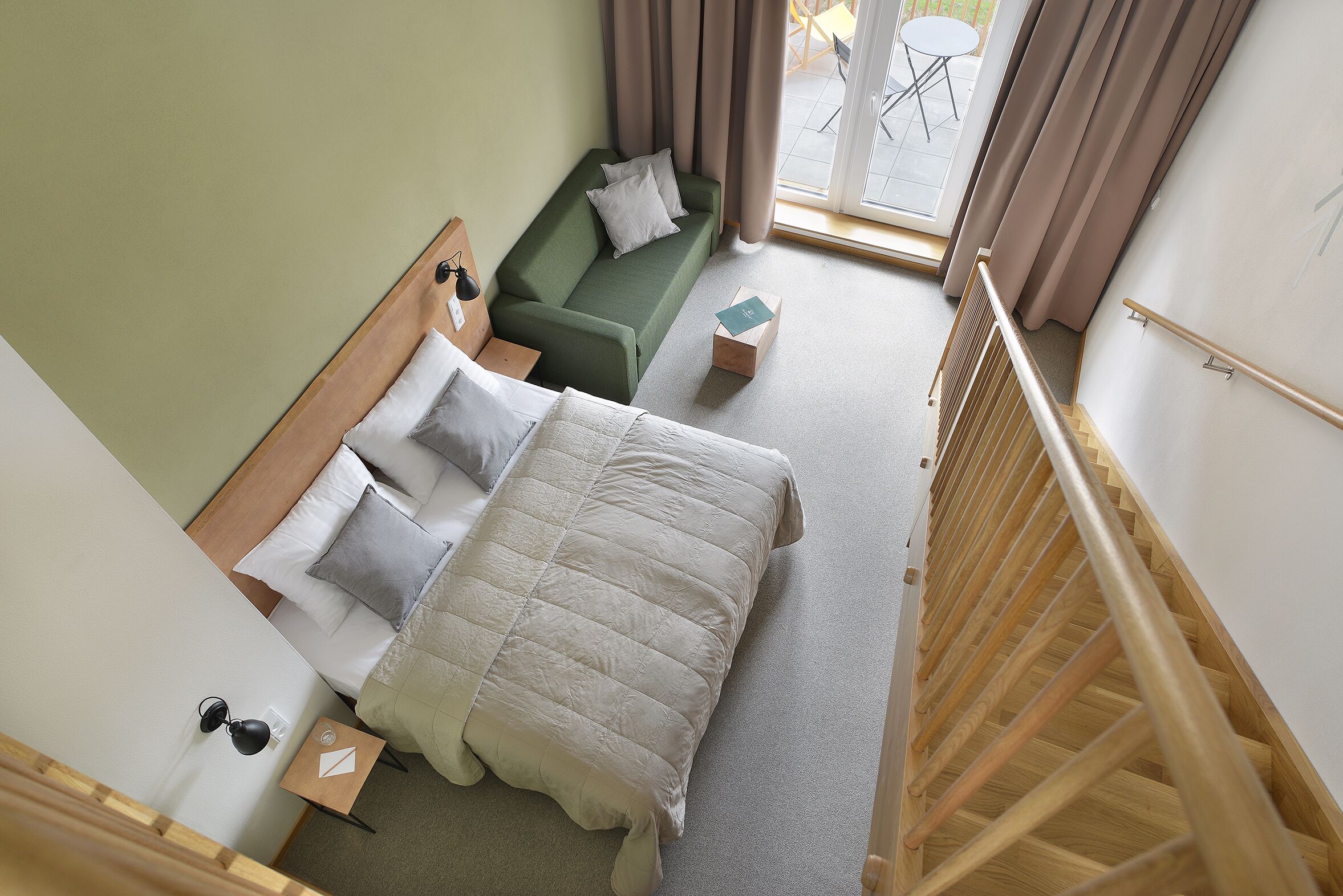 duplex, terrace, lake view | 1 bedroom, minibar, in-room safe, desk