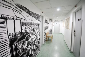 Handrails in hallways
