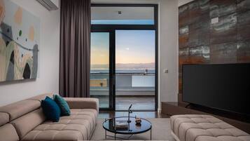 Ferienhaus | Wohnzimmer | Smart-TV