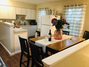 Microwave, oven, dishwasher, toaster