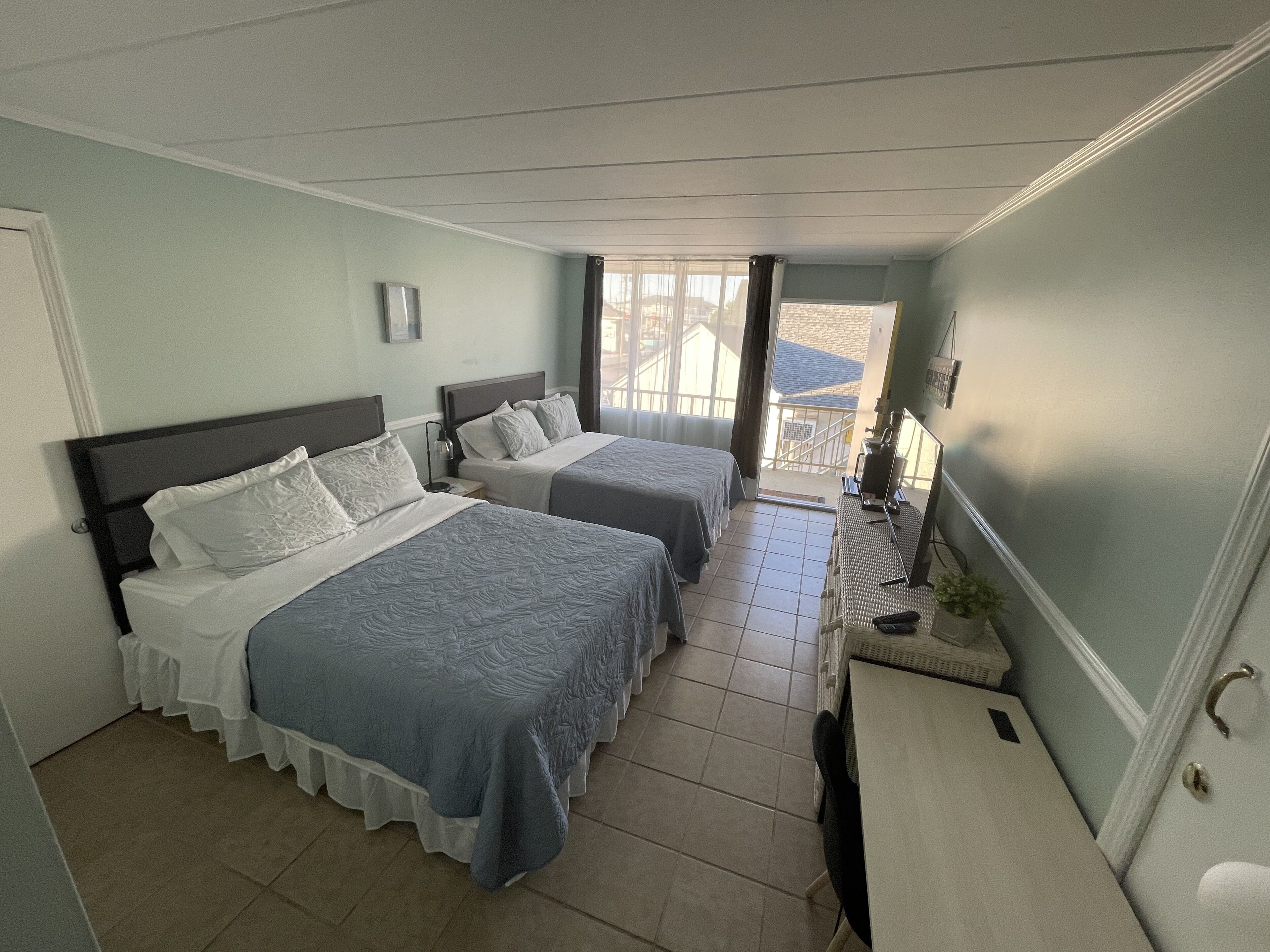 1 slaapkamer, een bureau, gratis wifi, beddengoed