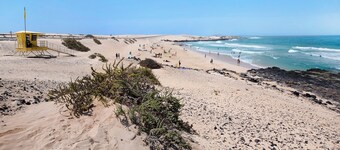 Vacation Home "Las Casitas 28" Near the Beach with Sea View, Pool, Wi-Fi & Terrace