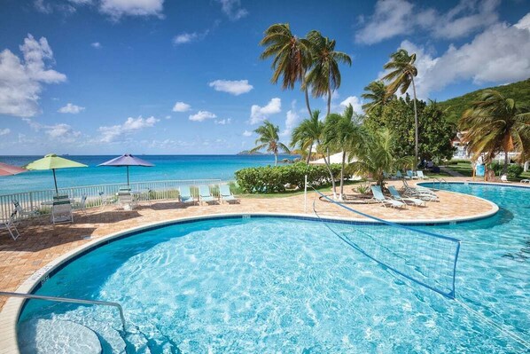 Pool - Enjoy gated private beach location voted best in St. Thomas (St Thomas)