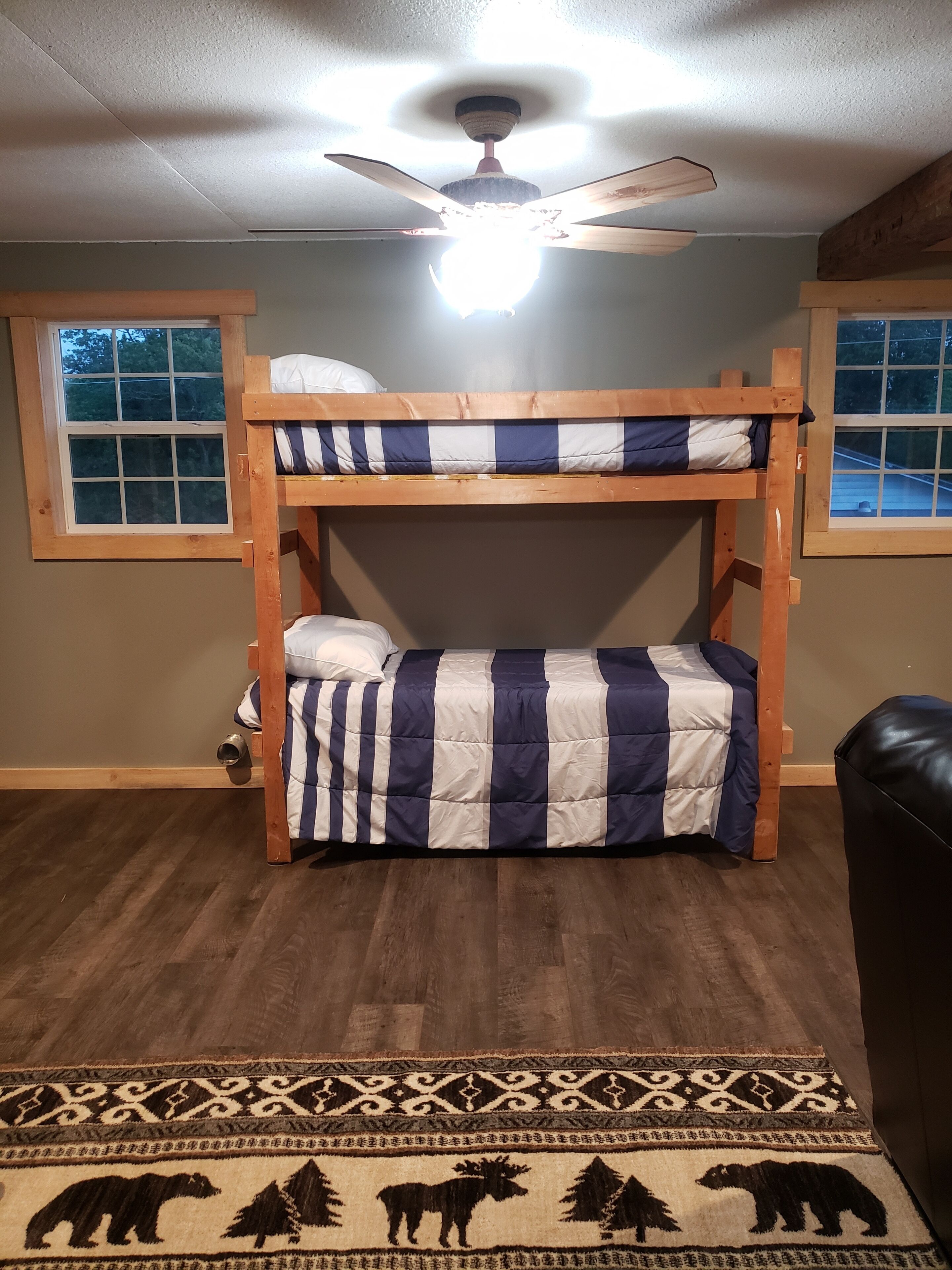 Charming one room cabin perfect for couples or small families.