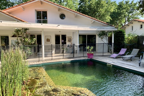 Maison vue extérieure