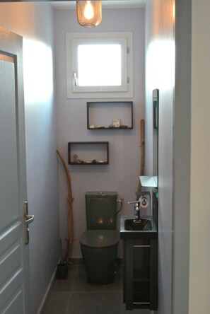 Shower, towels, toilet paper - Esprit DE LA Vague Avec Piscine (Soulac-sur-Mer)