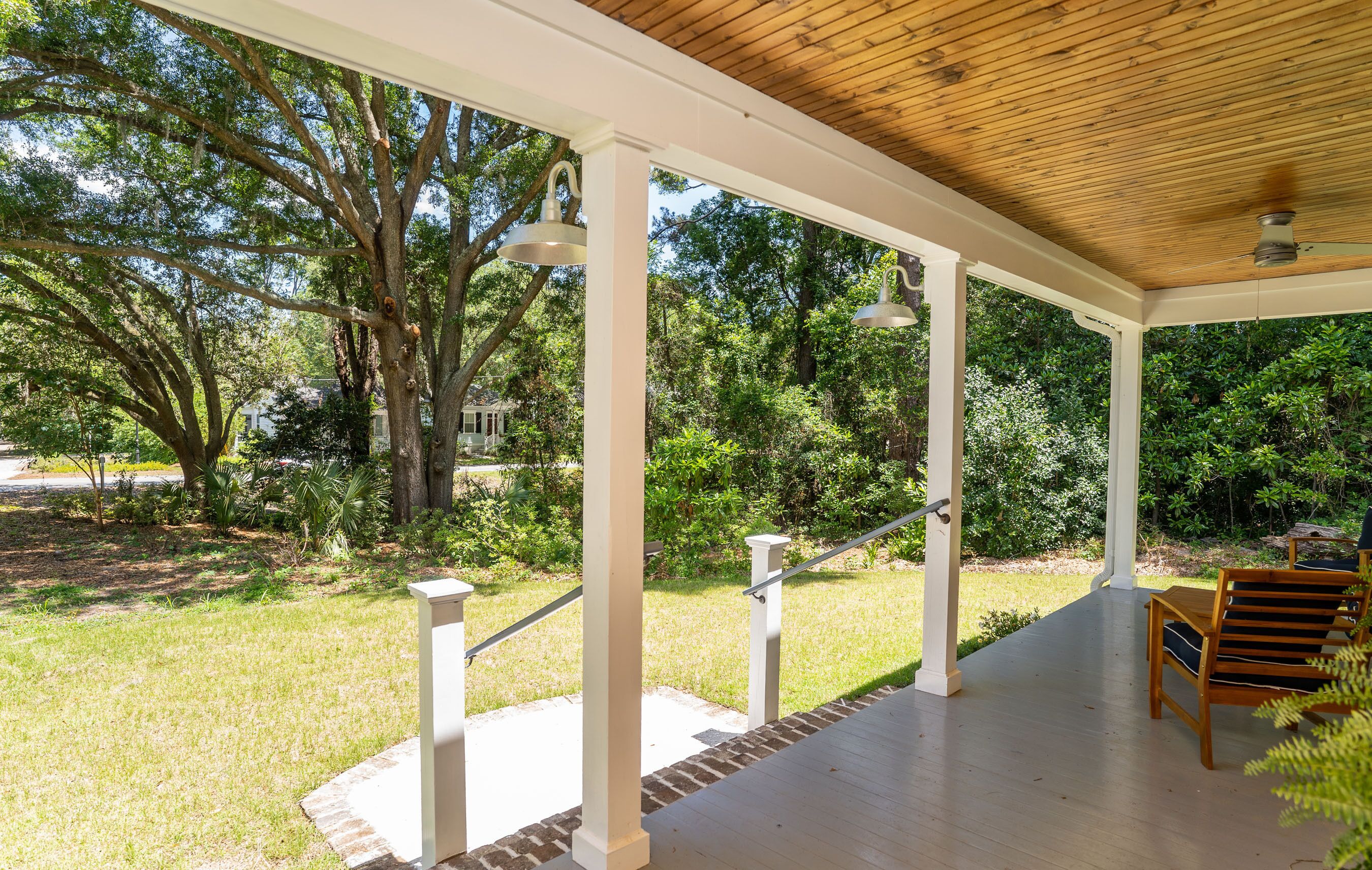 View from front porch