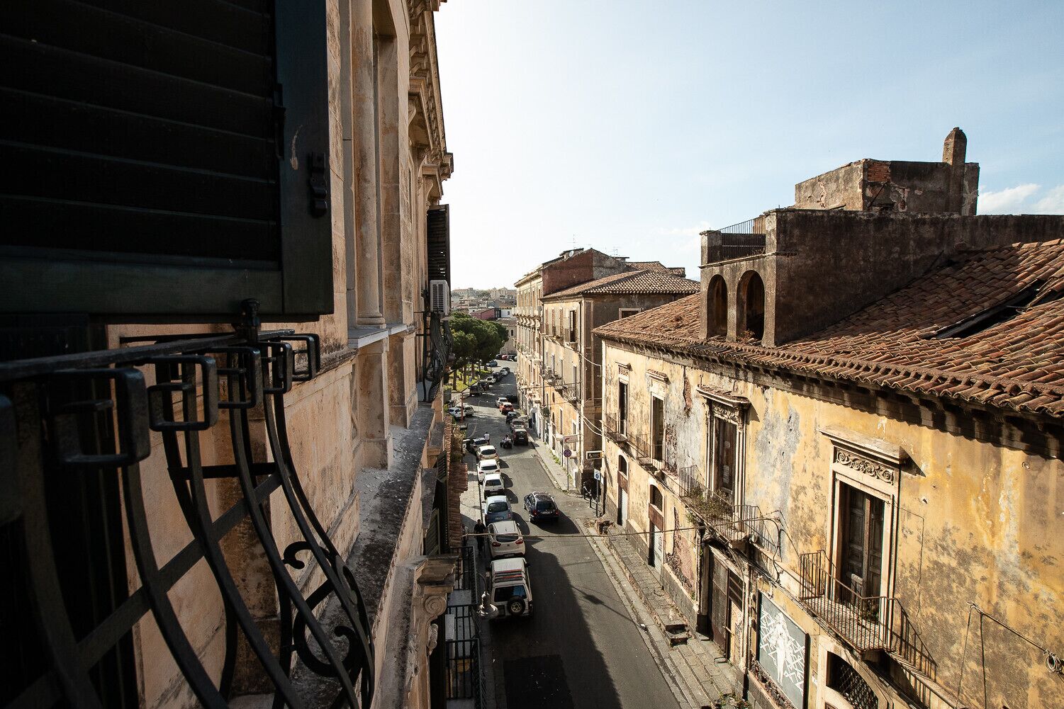 Vue depuis l’hébergement 
