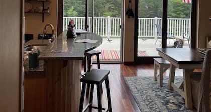 Charming A-frame retreat in a beautiful, natural, and private setting