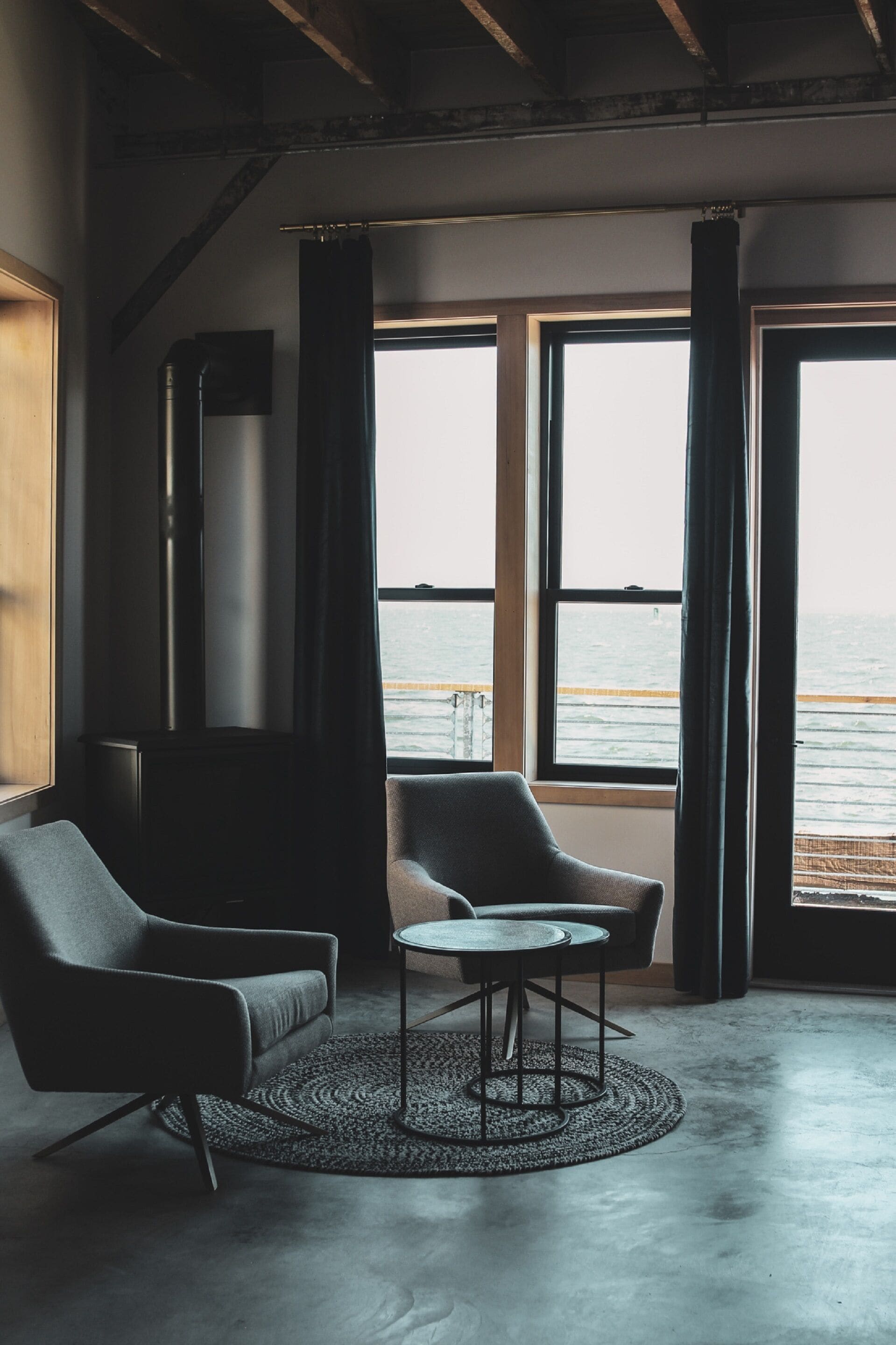 buoy suite | 1 bedroom, frette italian sheets, premium bedding, desk