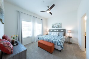 2 bedrooms, desk, iron/ironing board, free WiFi
