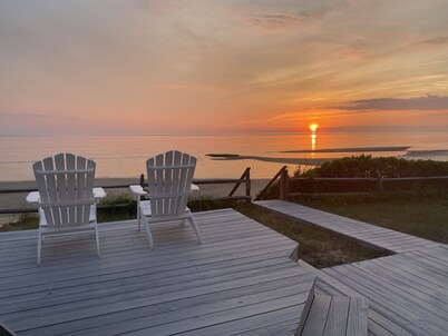 Oceanfront w/Private Stairs to Beach and Spectacular Sunsets!