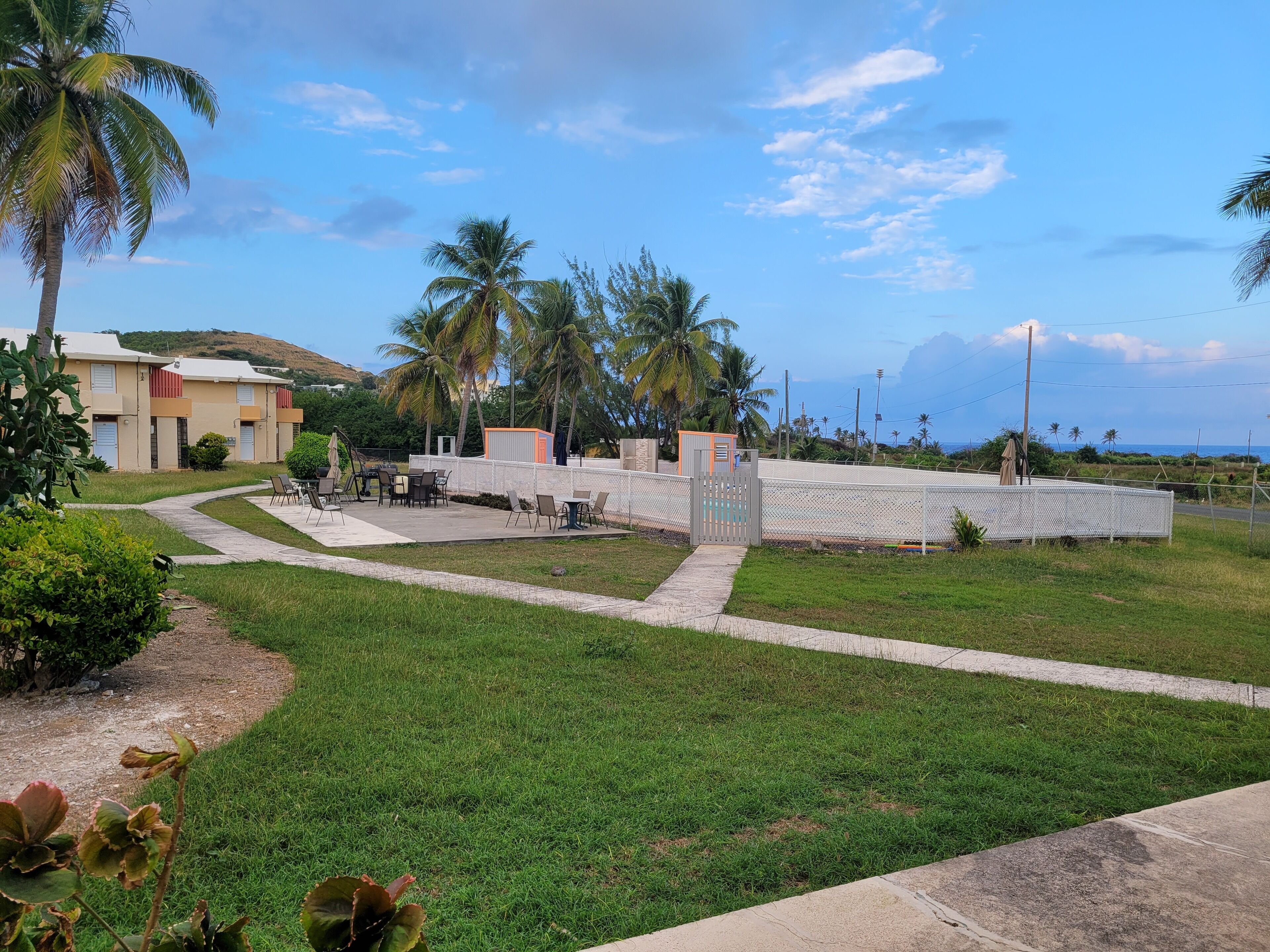 Overnattingsstedets uteområder