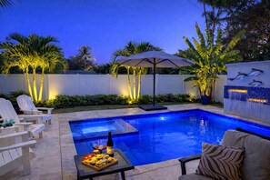 Outdoor pool, a heated pool - Enjoy a new construction home with heated salt pool close to everything Naples (Naples)