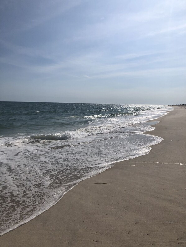 Sun-loungers, beach towels