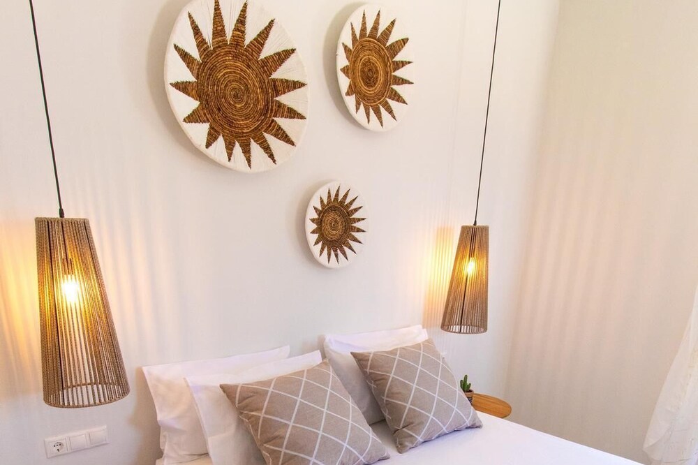 Villa Evdokia-Vineyard Family Apartment 3' from Sea