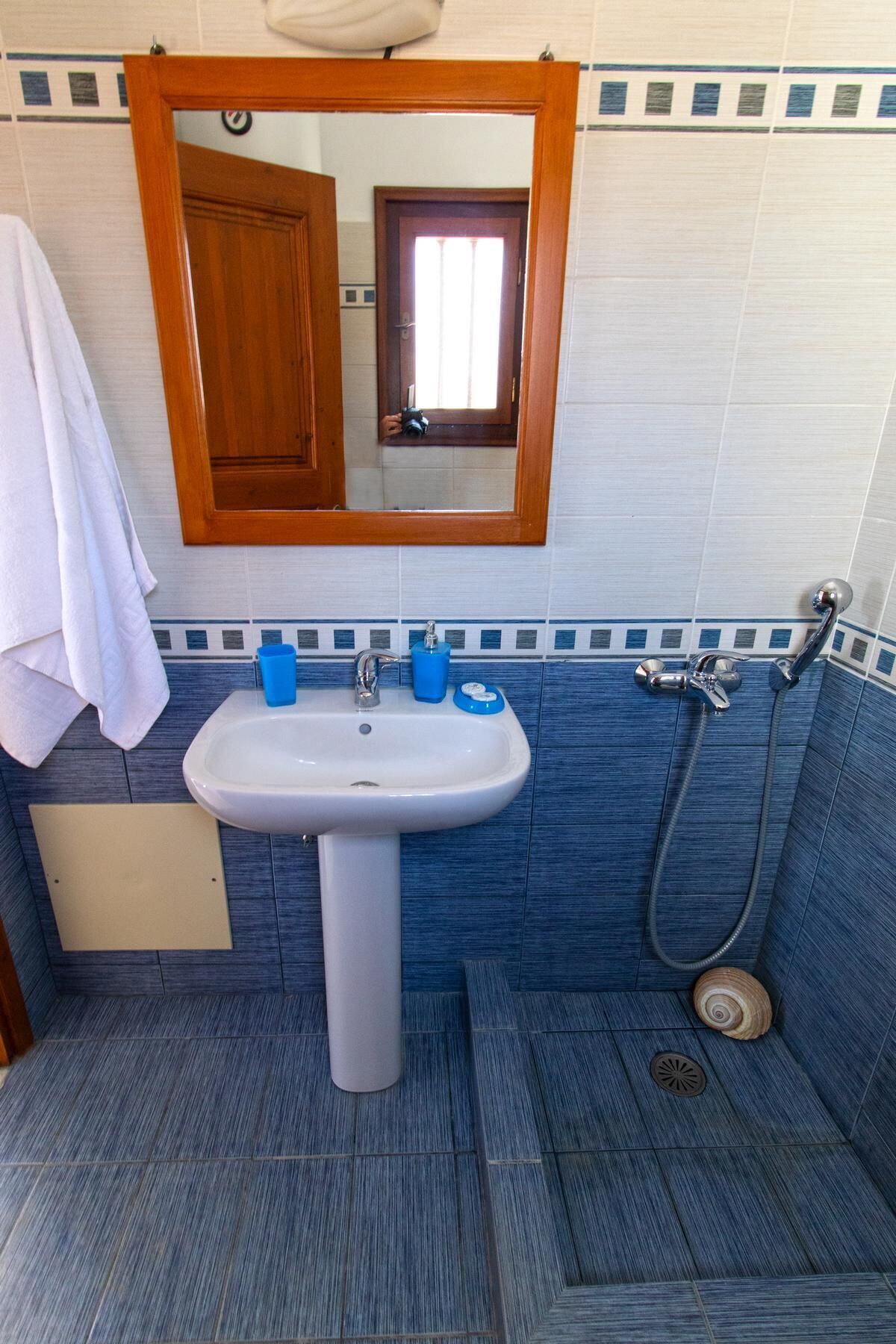 Villa Evdokia-Vineyard Family Apartment 3' from Sea