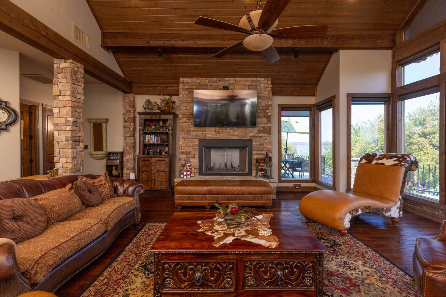 Paradise awaits at Always Chasing Sunsets! Custom home on Possum Kingdom Lake!