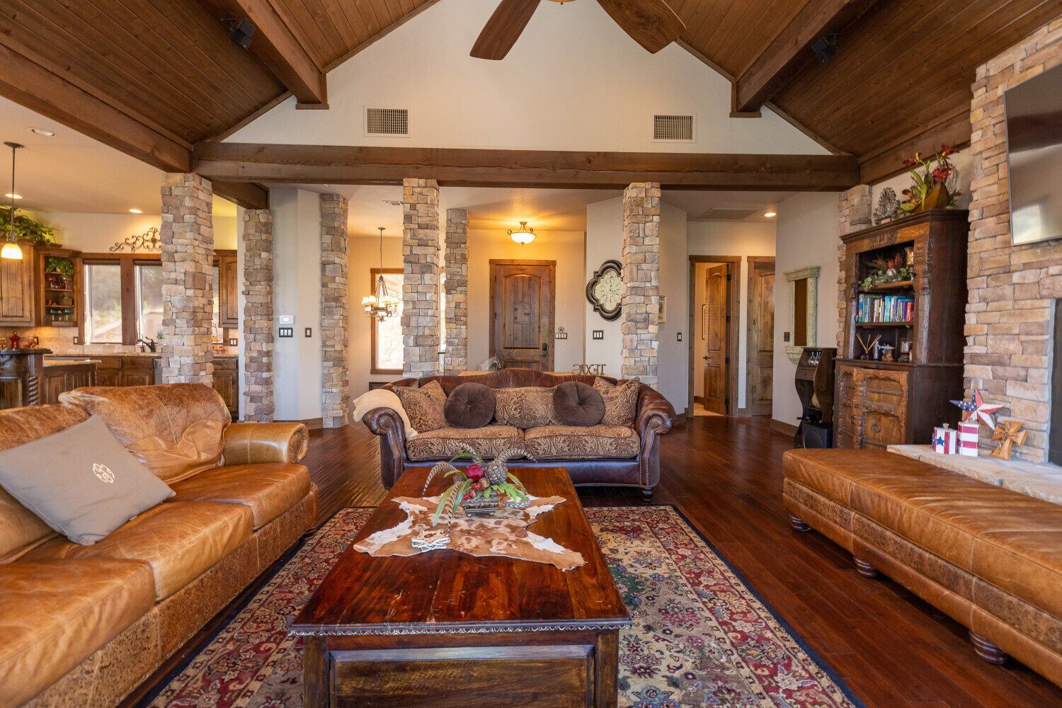 Paradise awaits at Always Chasing Sunsets! Custom home on Possum Kingdom Lake!