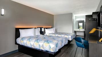 Premium-sengetøj, skrivebord, arbejdsområde til bærbare computere