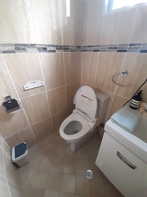 淋浴設備、坐浴桶、提供毛巾、番梘