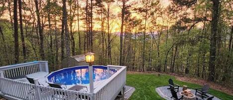 Bain à remous extérieur