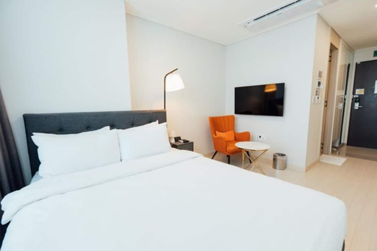 Superior tweepersoonskamer | Verduisterende gordijnen, gratis wifi, beddengoed