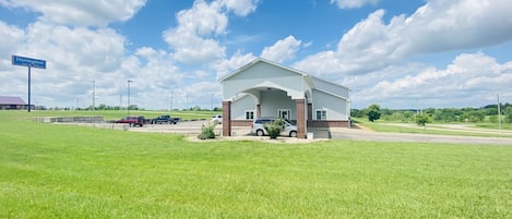 Fassade der Unterkunft