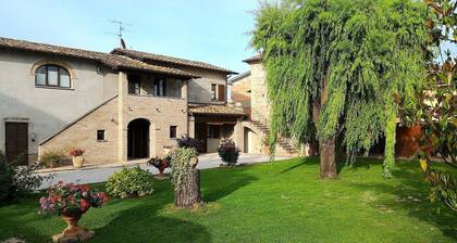 Casa delle Mammole E: A characteristic and welcoming apartment that is part of an ancient country house surrounded by the greenery, with Free WI-FI.