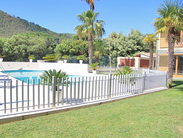 Alberca al aire libre 