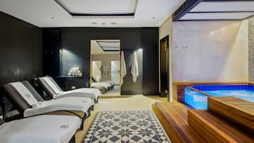 Body treatments, body wraps, body scrubs, facials