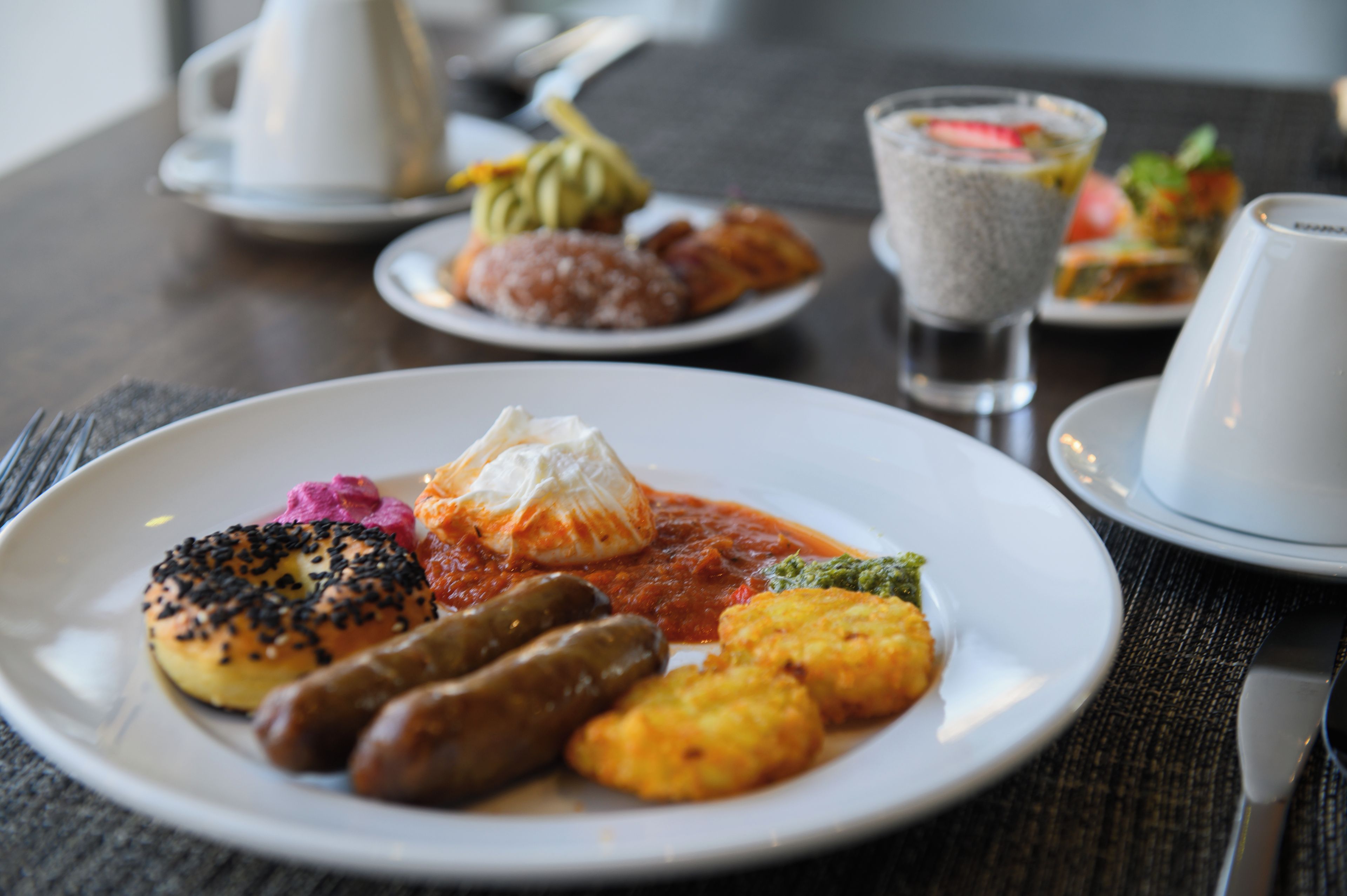 朝食ビュッフェ