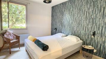 2 chambres, fer et planche Ă repasser, lit parapluie, Wi-Fi gratuit
