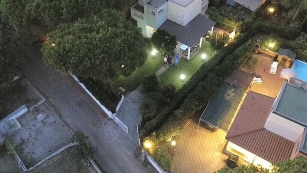 منظر من الجو على ارتفاع عالٍ