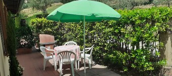 APARTMENT WITH WINDOWS VIEW ON THE POOL AND ON THE WONDERFUL TUSCAN COUNTRYSIDE 
