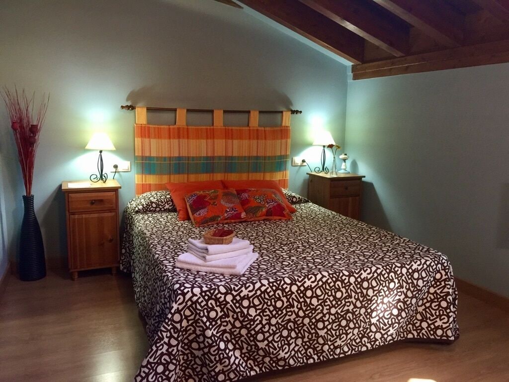 Habitación doble | Decoración individual, mobiliario individual, wifi gratis y ropa de cama